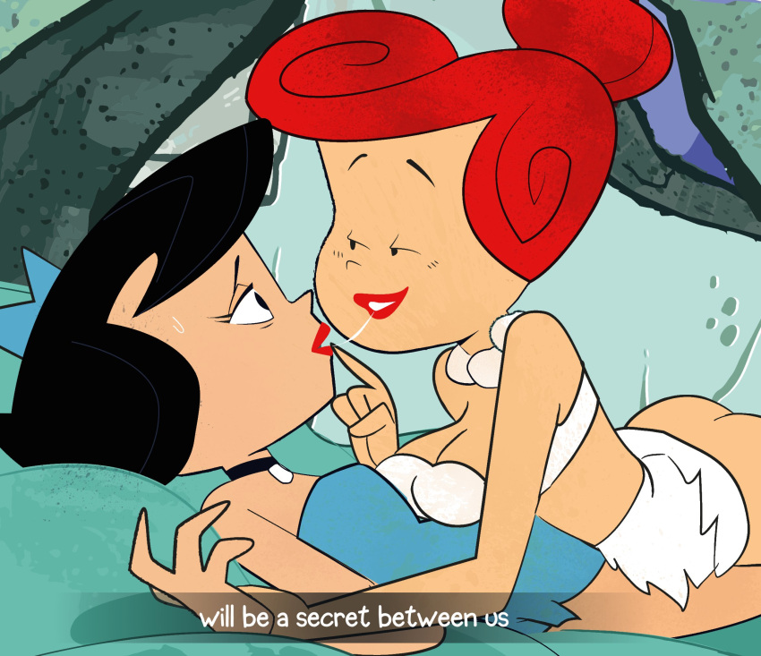 Rule 34 2girls Ass Betty Rubble Big Ass Big Breasts Big Butt Black