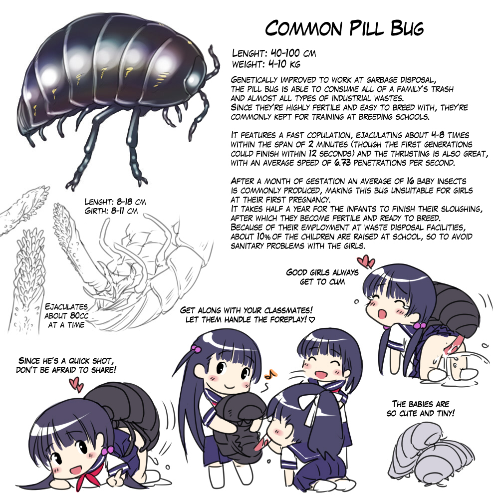 Rule 34 - Arthropod Bug Chibi Comic Crustacean Cum Cum In Pussy Cum Inside  Educational English Text Fellatio Female Feral Gall Group Group Sex Heart  Human Insect Insectophilia Interspecies Isopoda Male Mammal