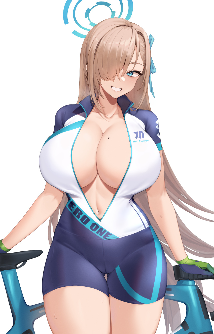 Rule Girls Absurd Res Asuna Blue Archive Bicycle Blonde Hair