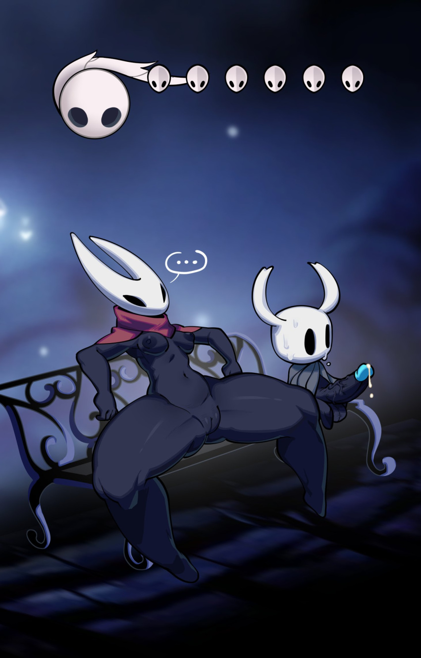 Rule 34 - Anthro Arachnid Arthropod Bbo Bench Bodily Fluids Breasts Cape  Clothing Cum Cum Drip Dripping Duo Erection Female Gameplay Mechanics  Genital Fluids Genitals Gui Health Bar Hi Res Hollow Knight