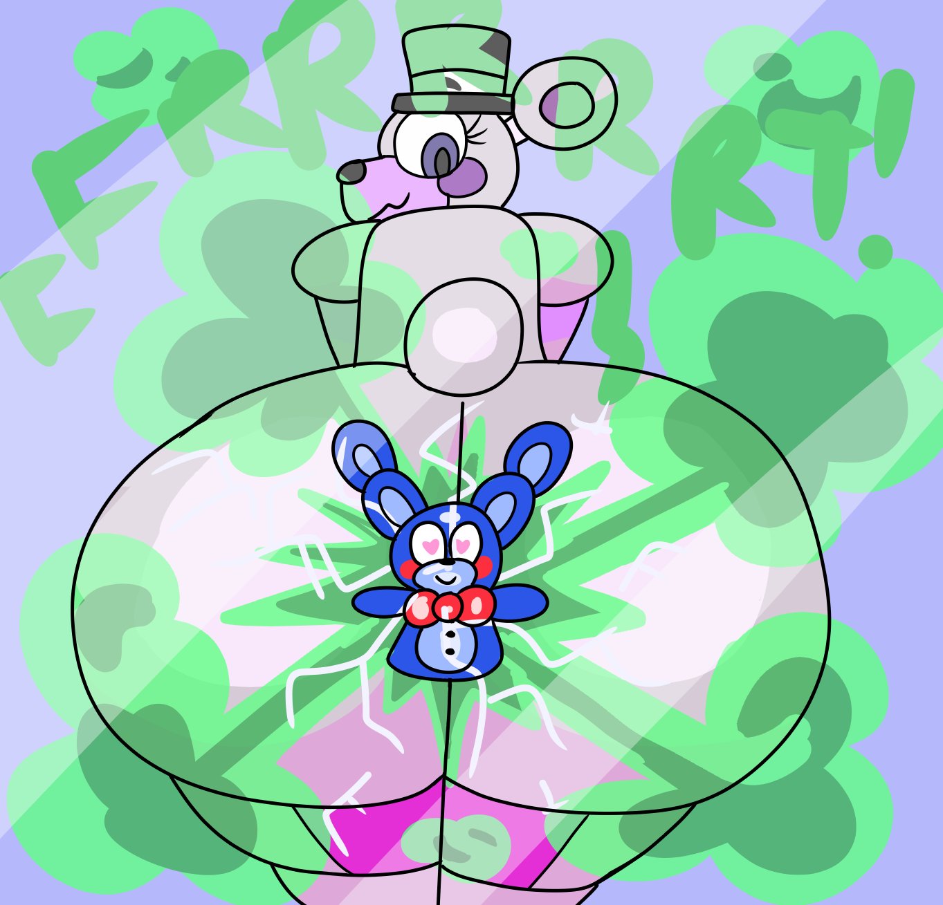 Rule 34 Ass Ass On Glass Bonbon Character Bonnie Fnaf Brap