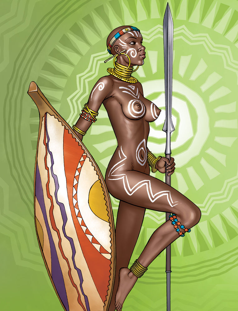 Rule Girls African African Female Armband Armpit Armpits Artist