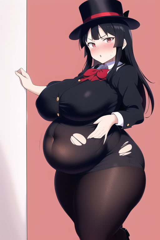 Rule Ai Generated Bbw Belly Overhang Big Belly Big Breasts Big