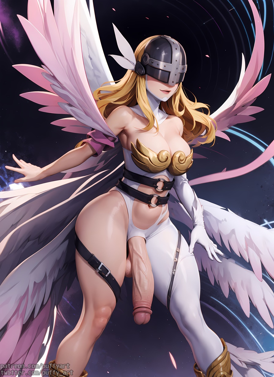 Rule 34 1futa Ai Generated Angewomon Armor Ass Belt Belt Buckle Big