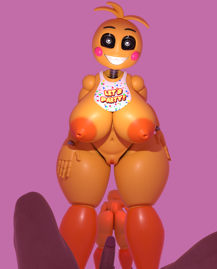 Rule 34 1girls 3d Animatronic Bib Big Breasts Busty Chica Fnaf Five