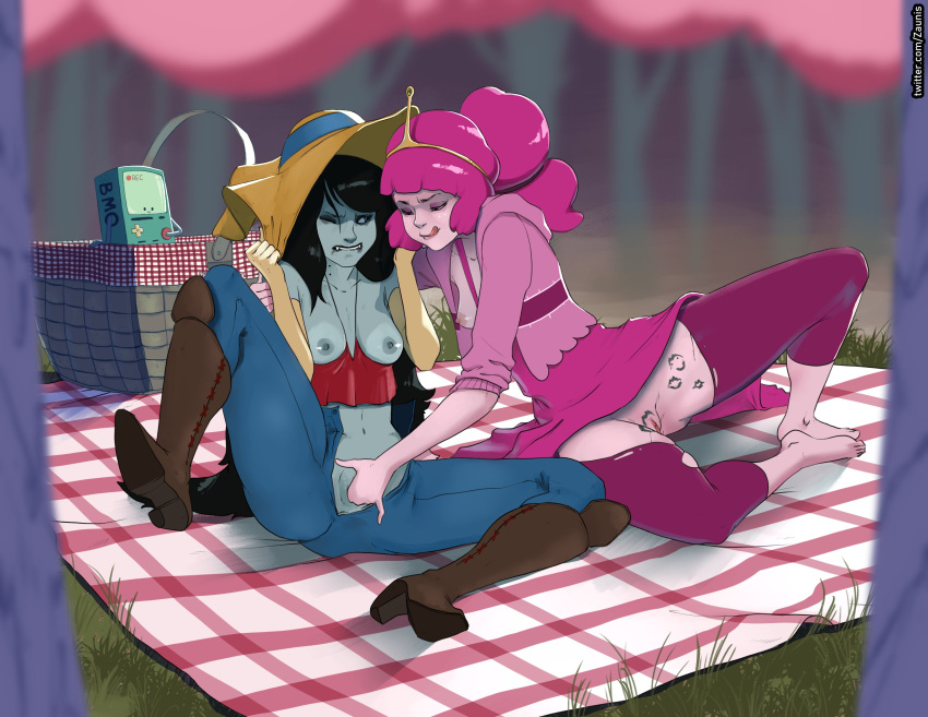 Rule Girls Adventure Time Artist Name Ass Bite Mark Biting Lip Bmo Bonnibel Bubblegum