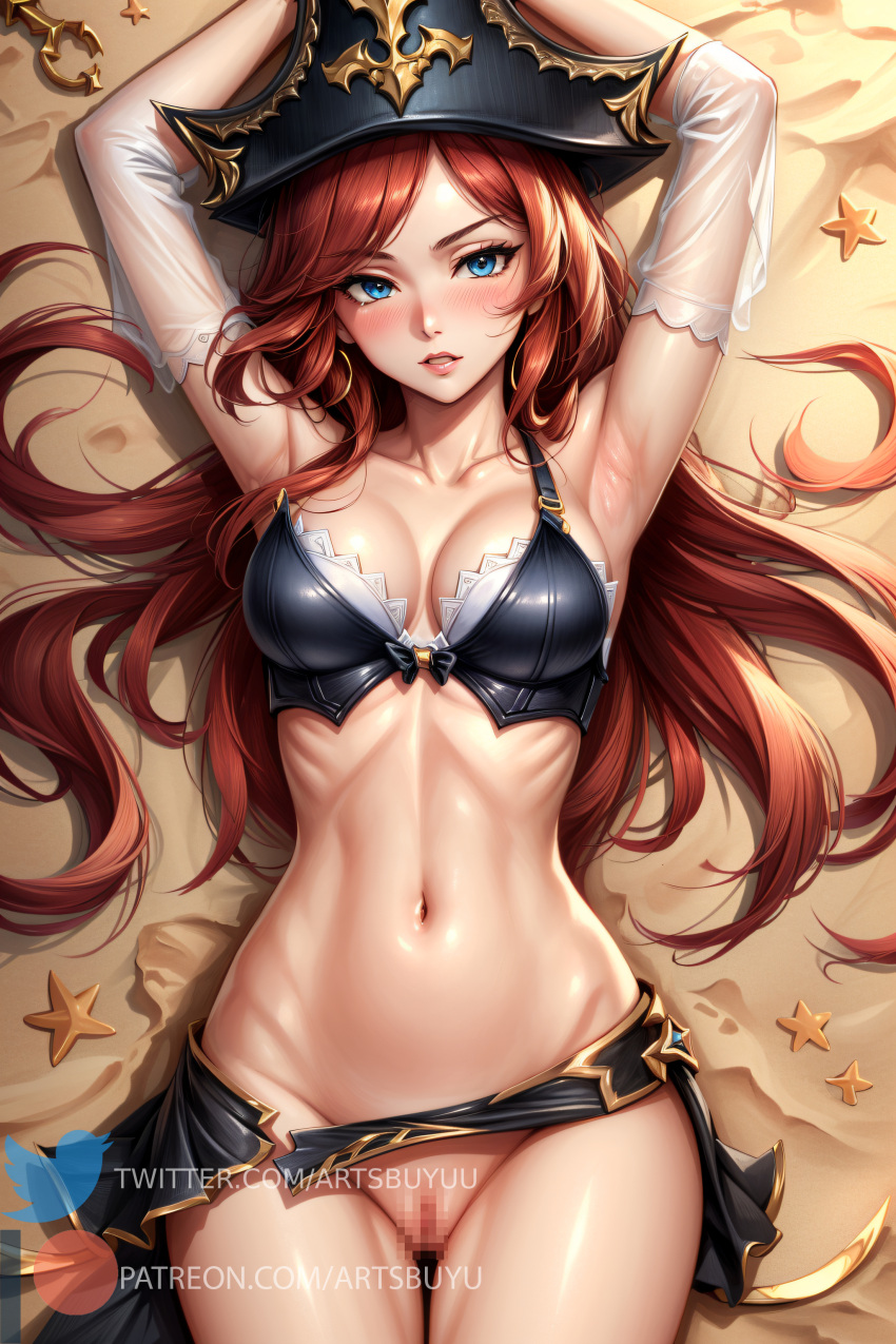 Rule 34 1girls Ai Generated Arms Up Artsbuyu Bangs Bikini Black Bra