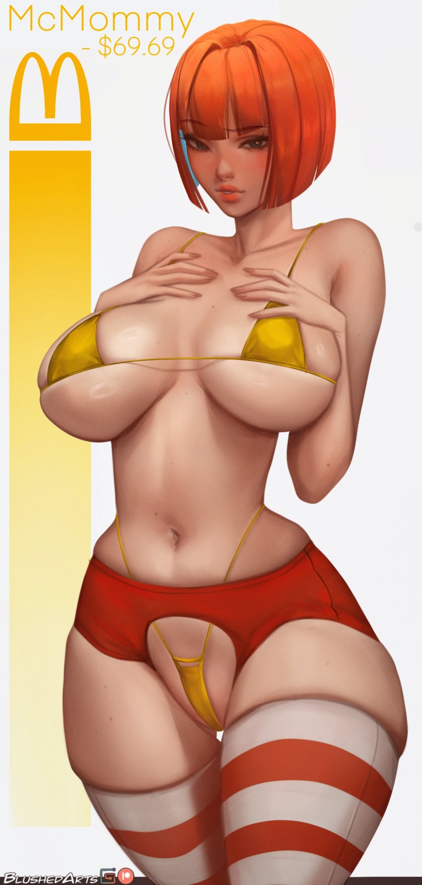 Rule 34 1girls Alternate Breast Size Big Breasts Bikini Blushedarts