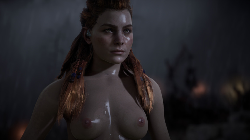 Rule Aloy Breasts Ginger Green Eyes Horizon Forbidden West Horizon