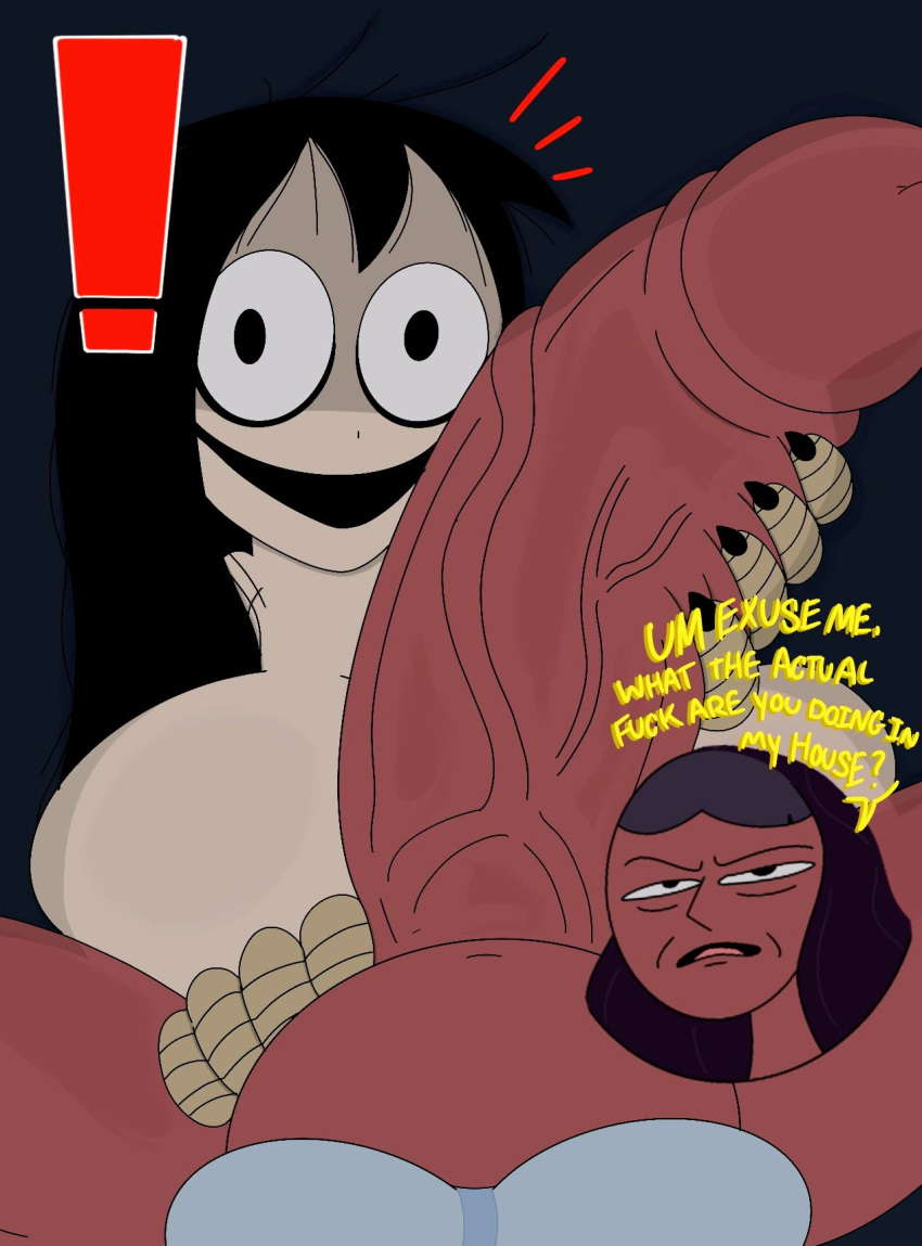 Rule Futa Girls Big Ass Big Breasts Big Penis Black Hair Comedy Creepypasta Crossover