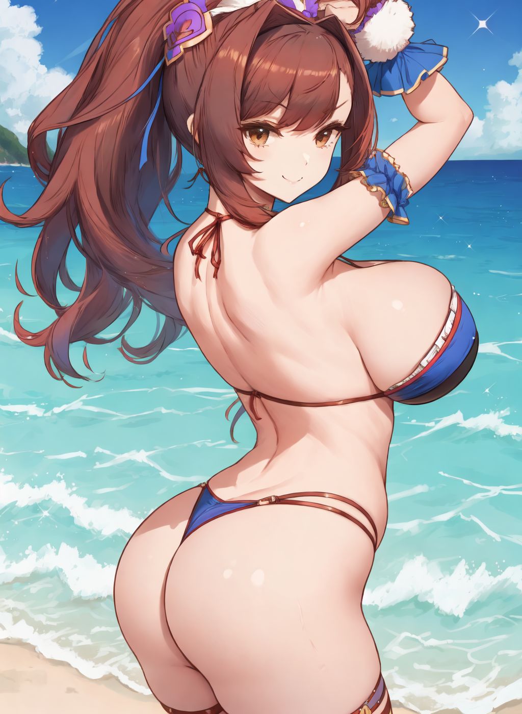 Rule Ai Generated Alternate Costume Ass Bare Shoulders Beatrix