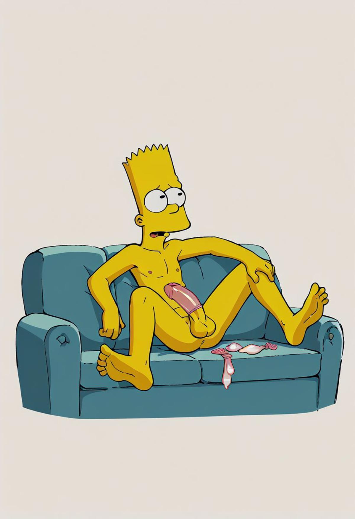 Rule 34 1boy Ai Generated Balls Bart Simpson Commentary Request