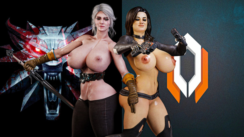 Rule 34 2girls 3d Ass Big Ass Big Breasts Bioware Black Hair Breasts