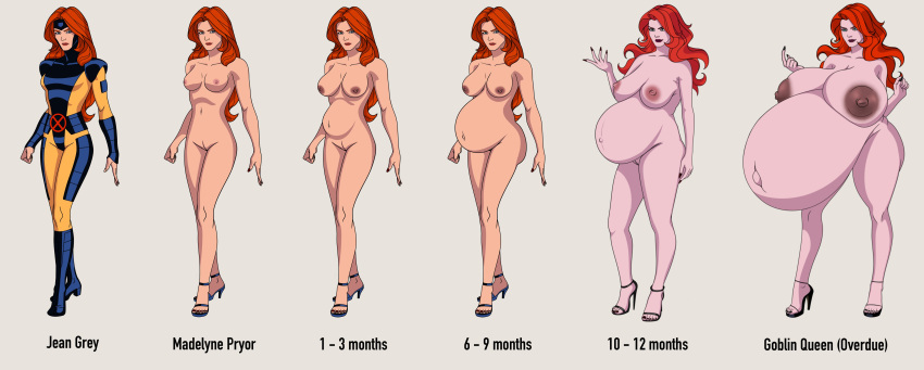 Rule Girls Accurate Art Style Belly Big Belly Breasts