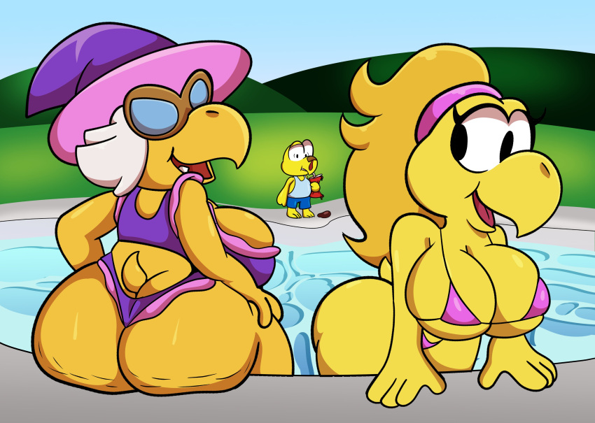 Rule Boy Girls Anthro Big Ass Bikini Breasts Kammy Koopa Koopa