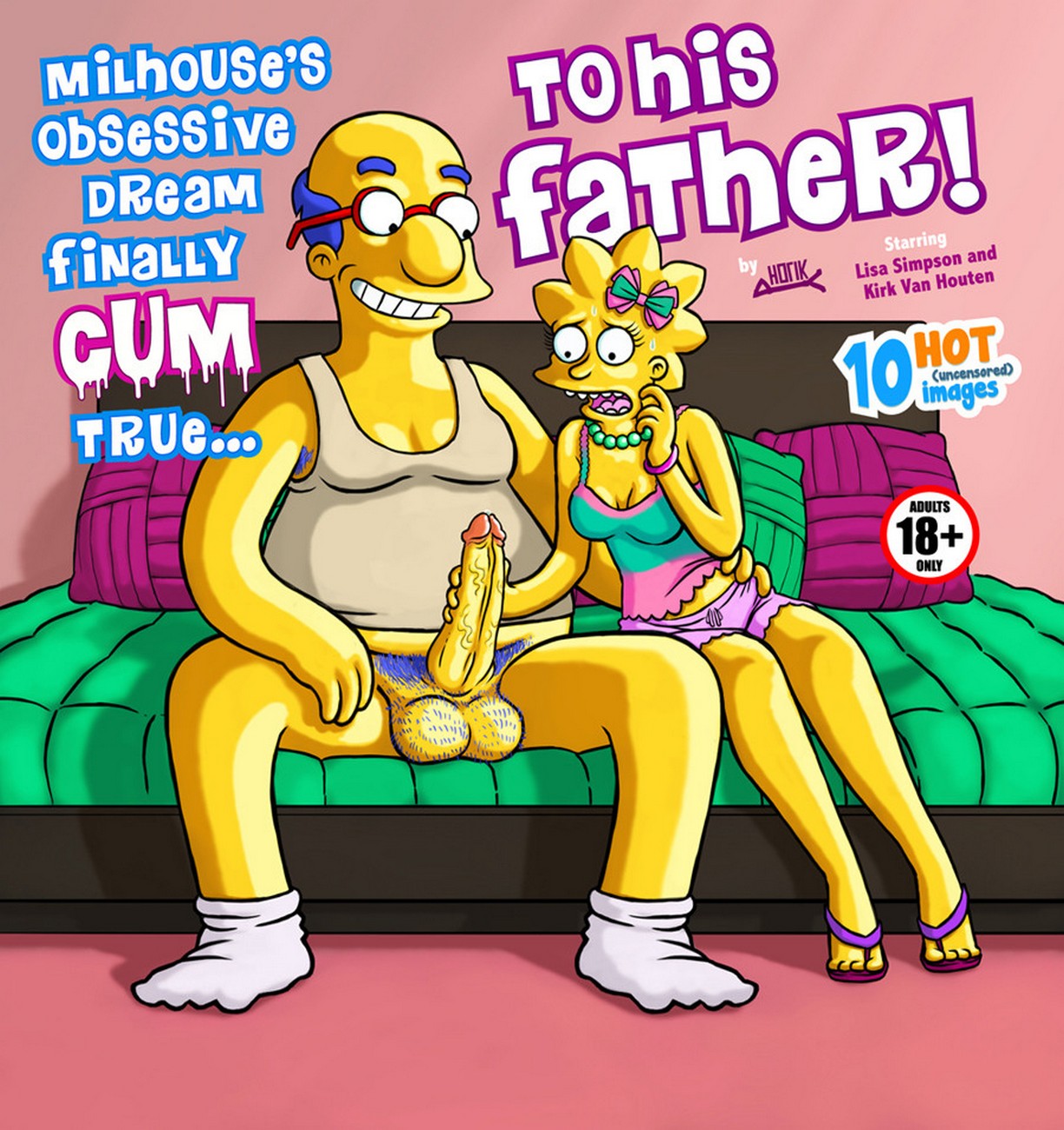 Milhouse's Obsessive Dream Finally Cum True His Father00