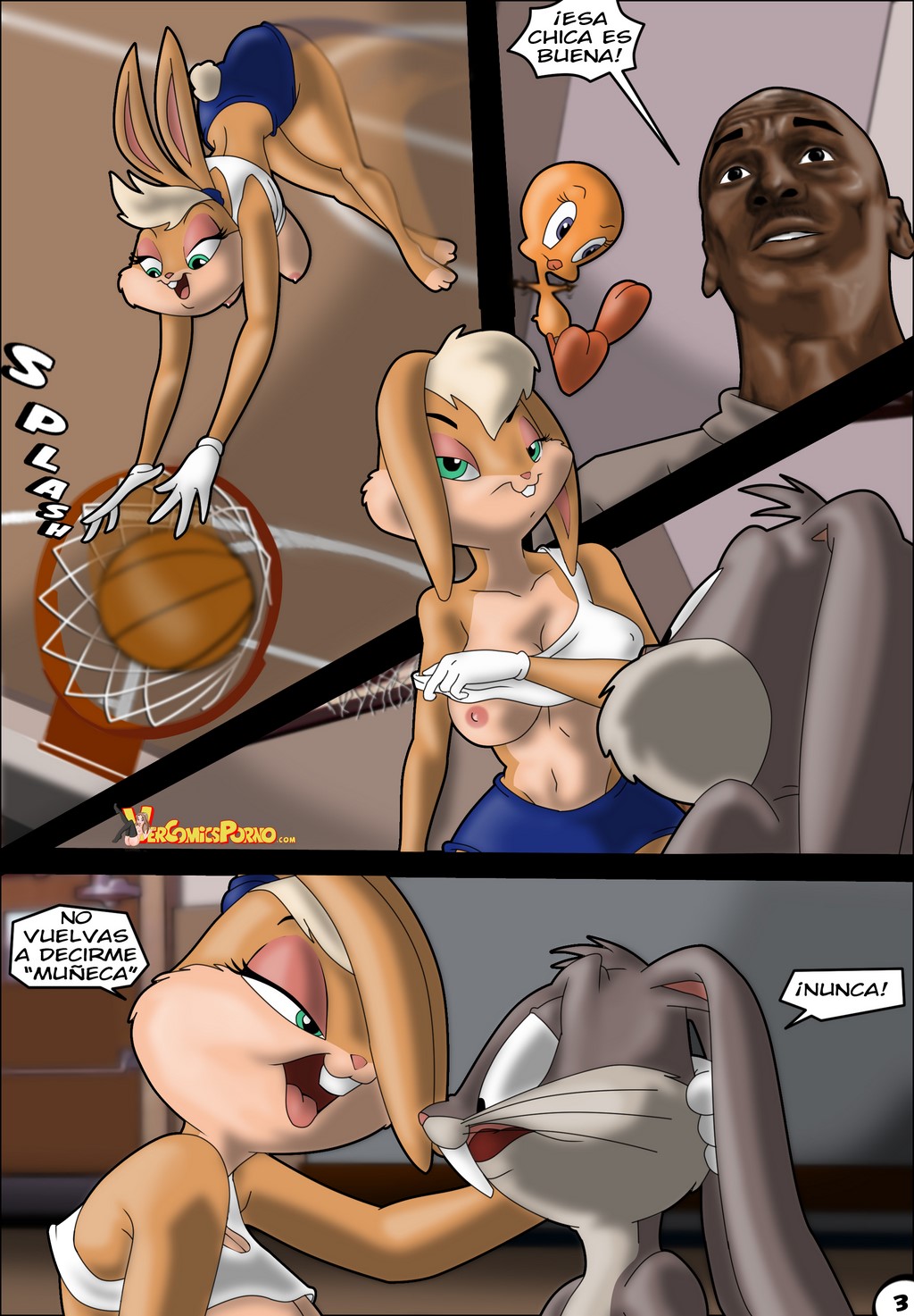 Read Drah Lola Bunny En Aprobar Para El Equipo Looney Tunes Spanish Hentai Porns Manga