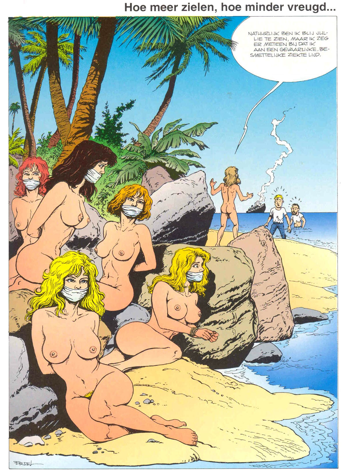 Порно Комиксы Остров Стонов
