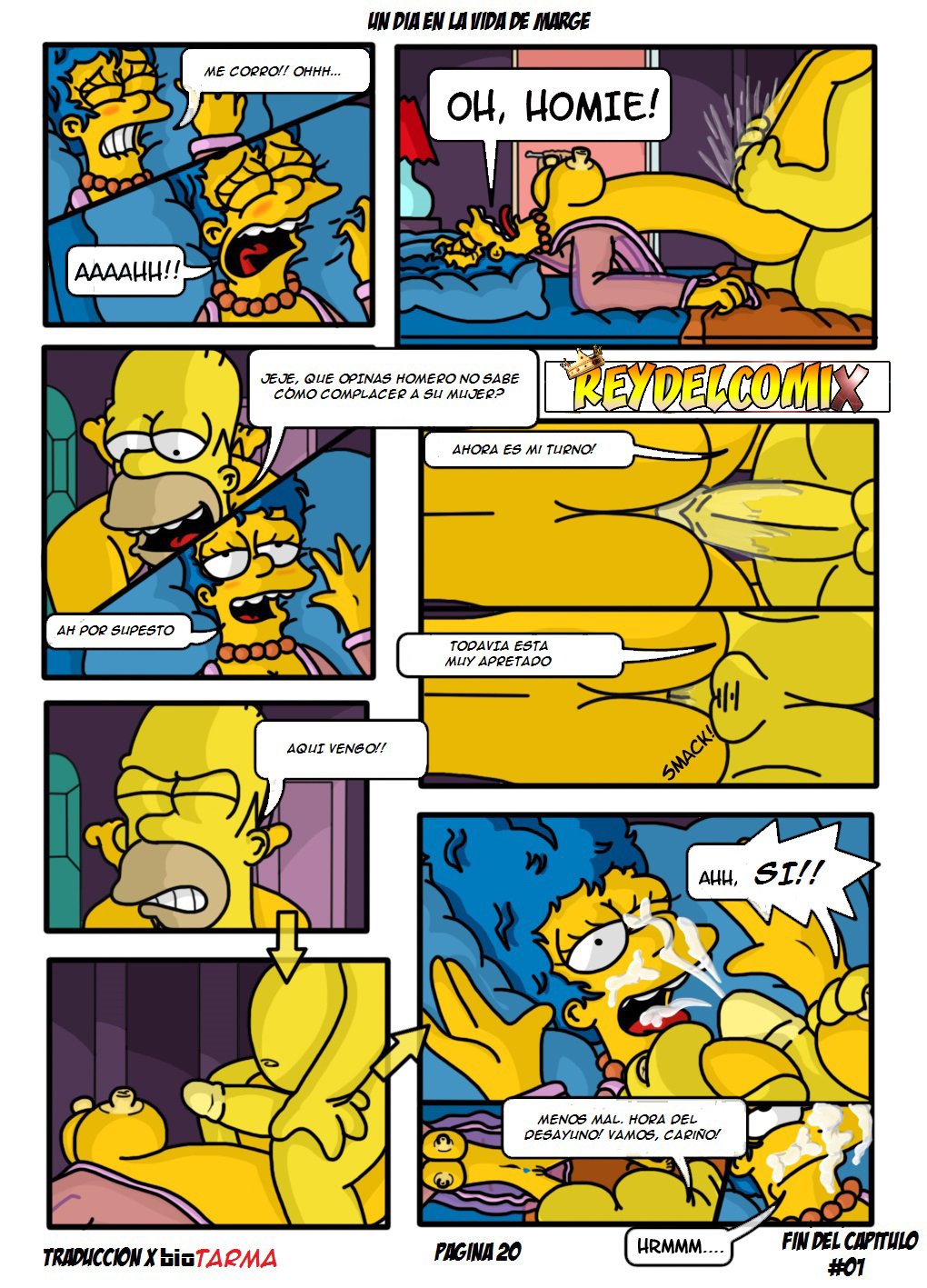 Read Un Dia En La Vida De Marge The Simpsons Hentai Porns Manga And