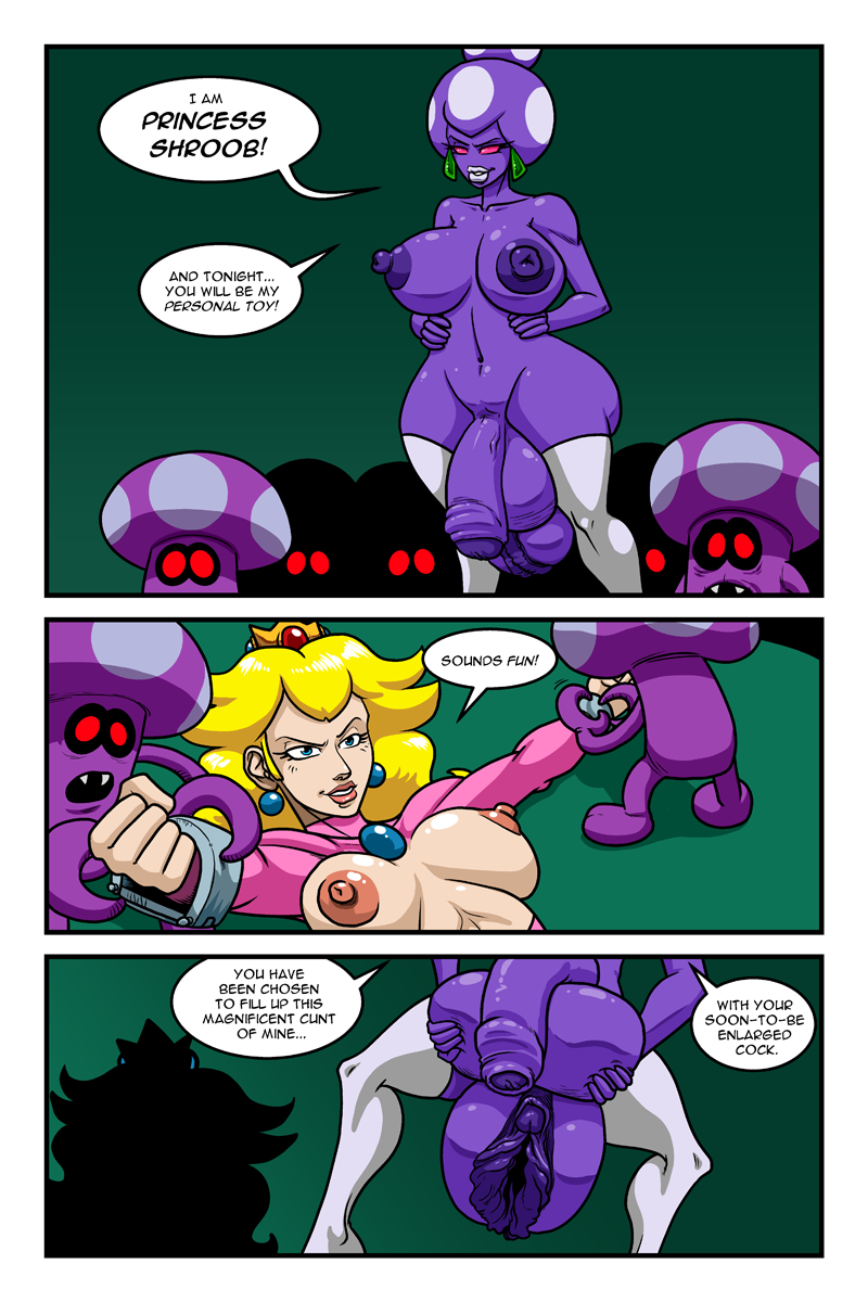 Read Doomington Peach Vs The Shroobs Super Mario Bros Hentai Porns