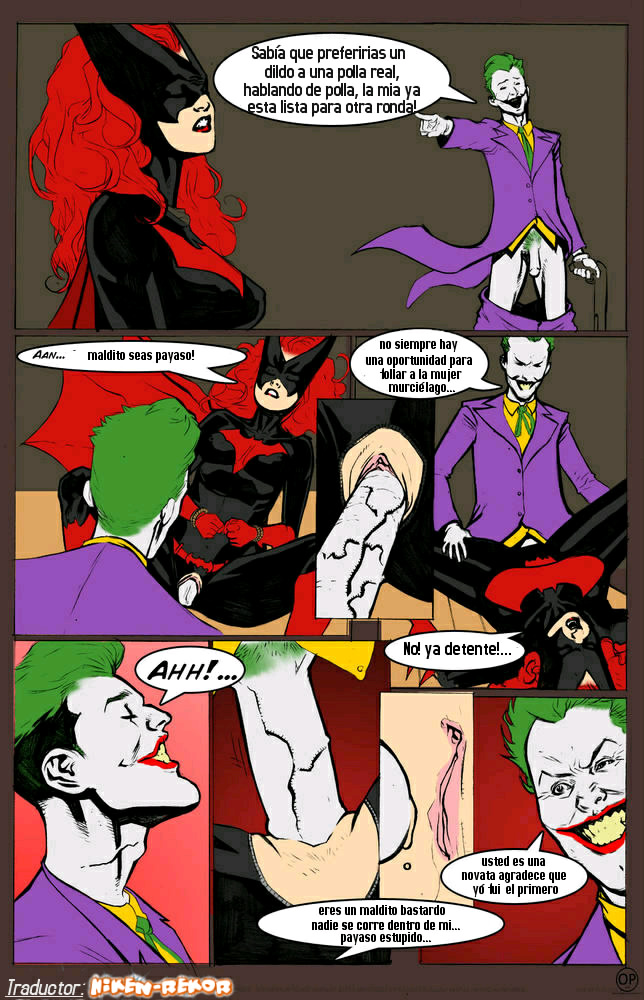 Leandro Comics Joker Vs Batwoman Spanish Hentai Online Porn Manga