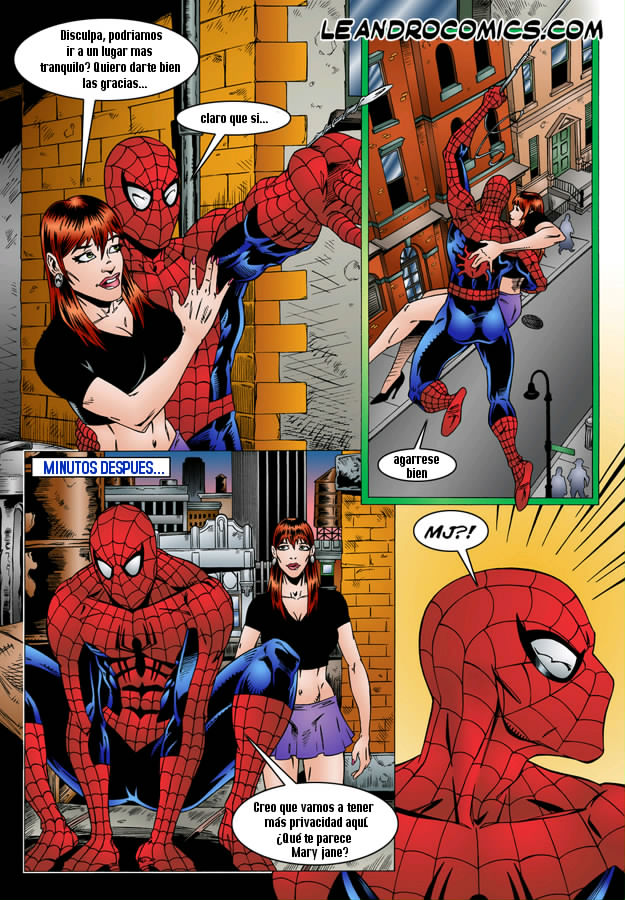 Read Leandro Comics Spider Man Spanish Hentai Porns Manga And