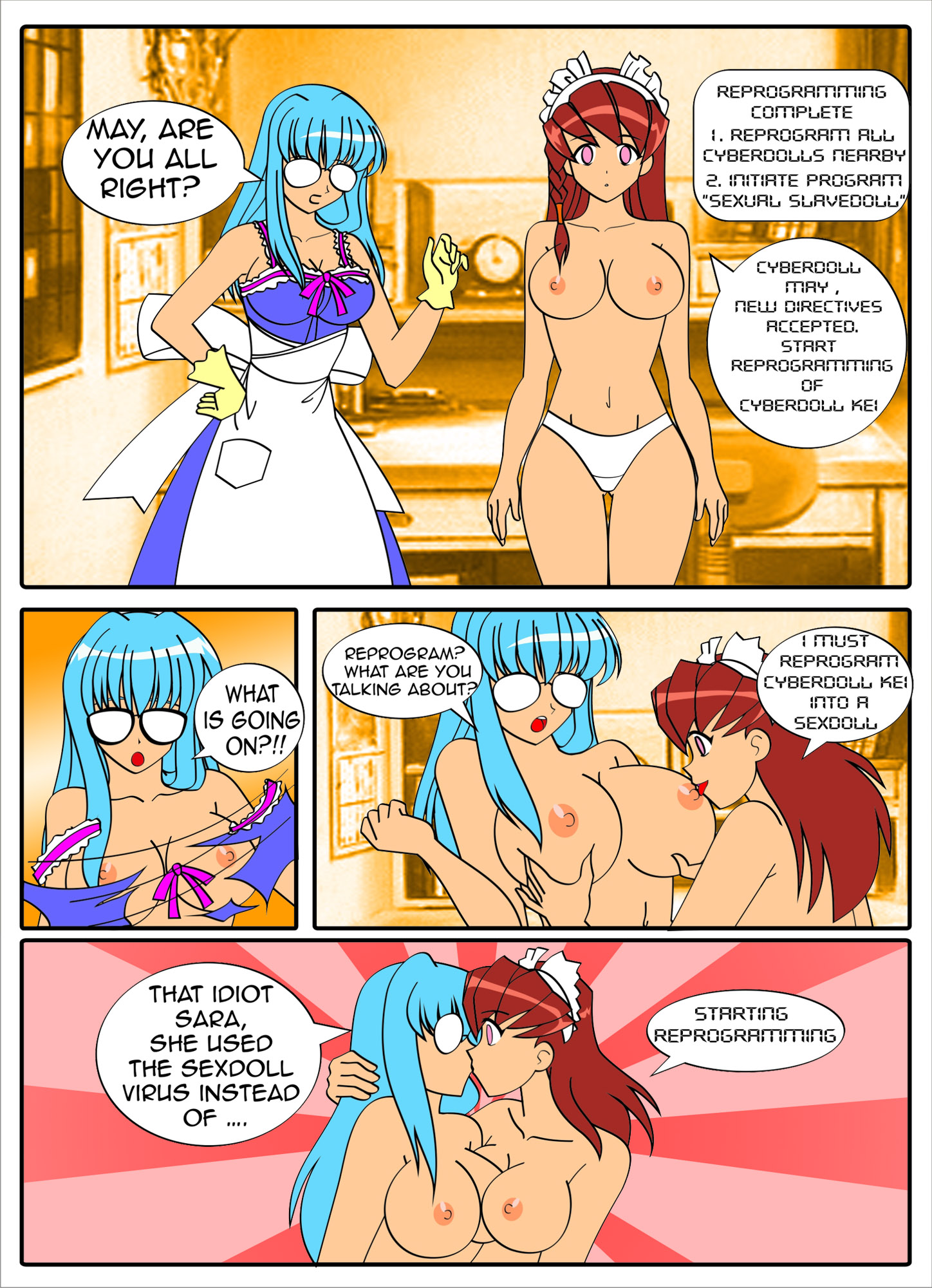 Read Jimryu Cyber Sex Dolls Hand Maid May Hentai Porns Manga And