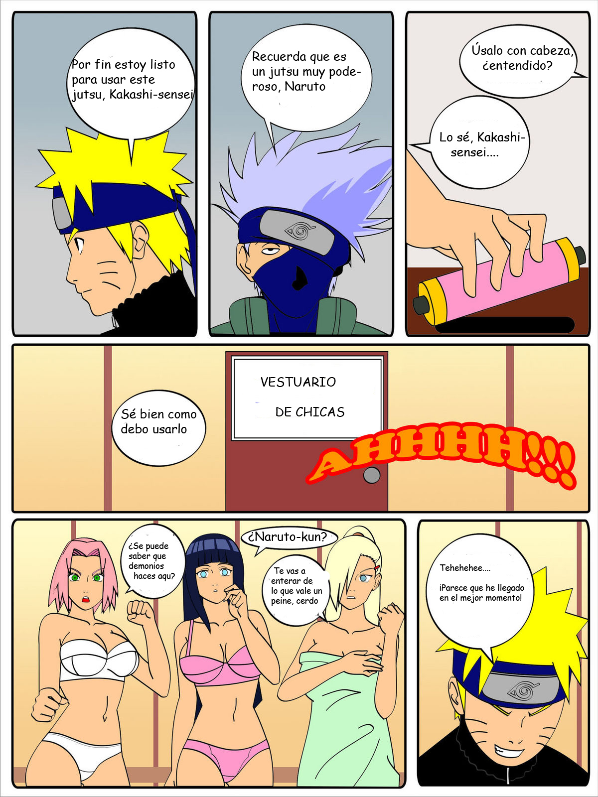 Read Jimryu Saimin Jutsu Naruto Spanish Hentai Porns Manga And