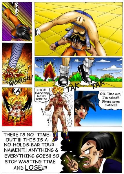 Read Dragon Ball Z Dirty Fighting Colored Hentai Porns Manga And