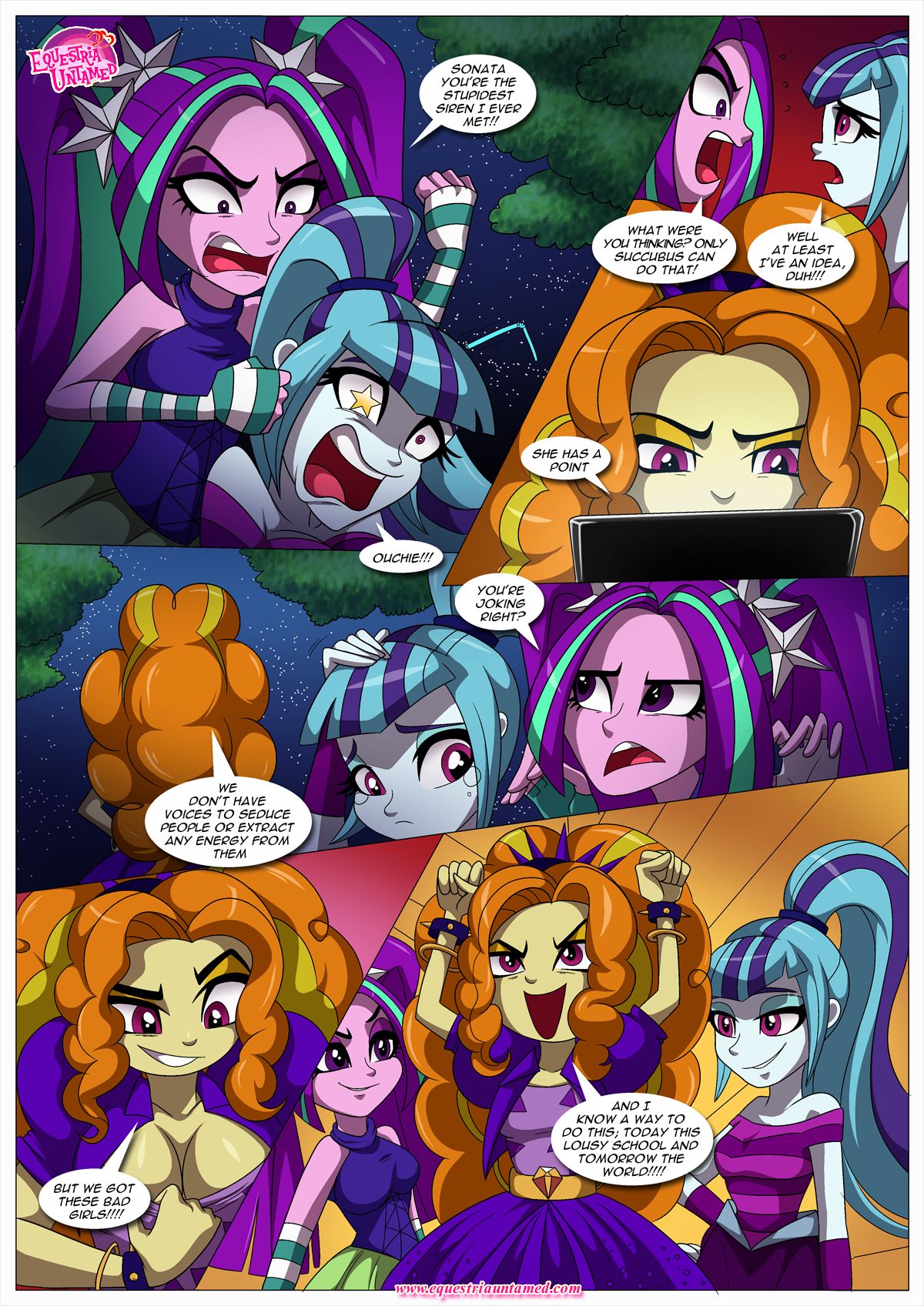 Read Equestria Untamed The Dazzlings Revenge Hentai Porns Manga And