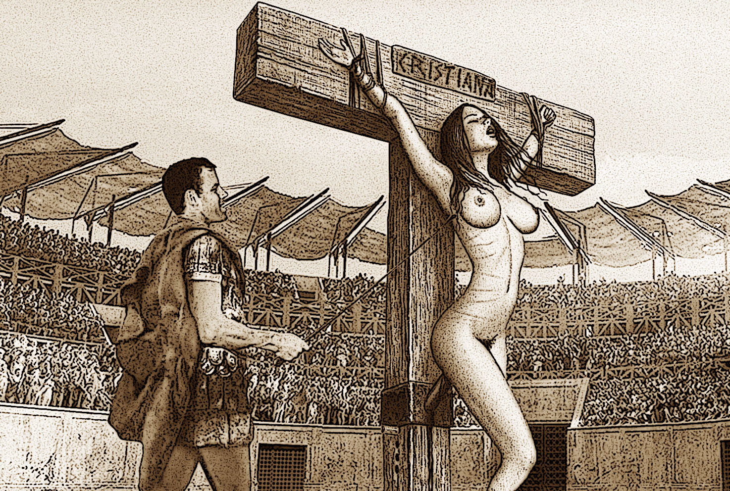 Read Crucifixions In The Roman Arena Hentai Porns Manga And