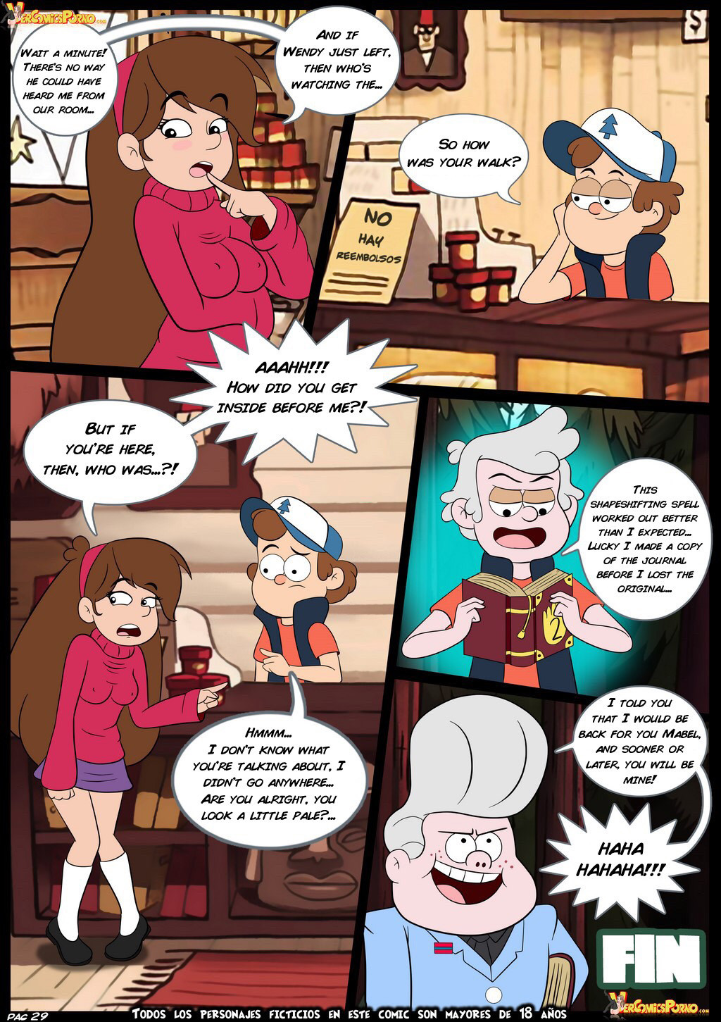 Read Gravity Falls Comic Gravity Fucks Hentai Porns Manga And