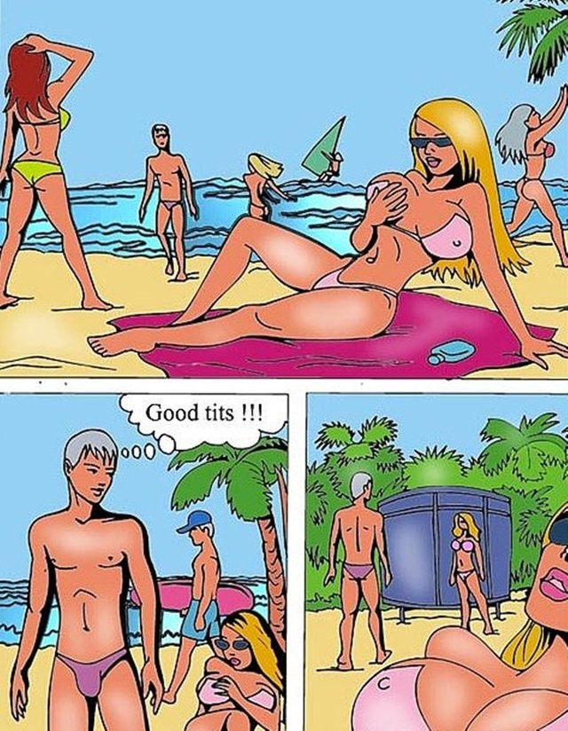 Порно Комикс Курорт