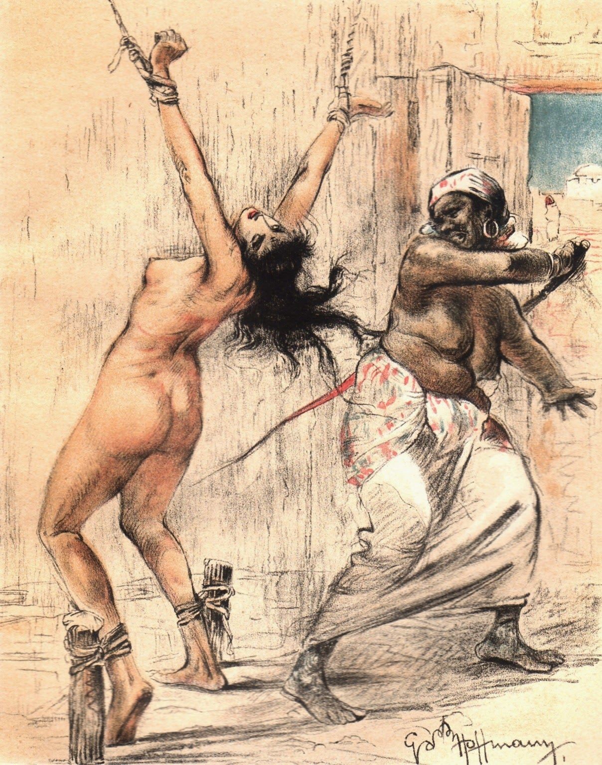 Naked Whipping Telegraph