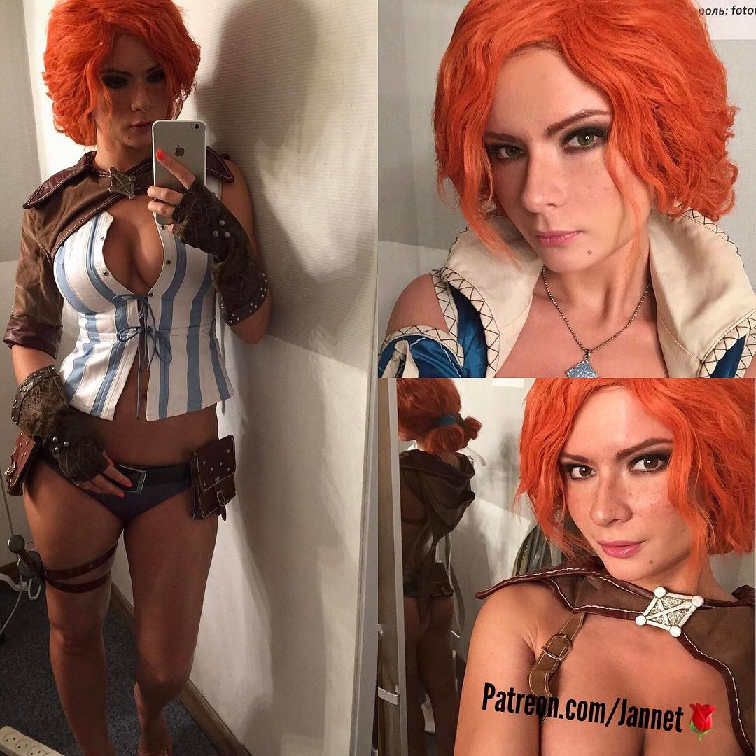 Read Triss Merigold By Jannet Incosplay The Witcher Hentai Porns