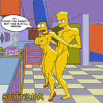 Read Bustilda Bart And Marge Simpson Celebrating His Th Birthday