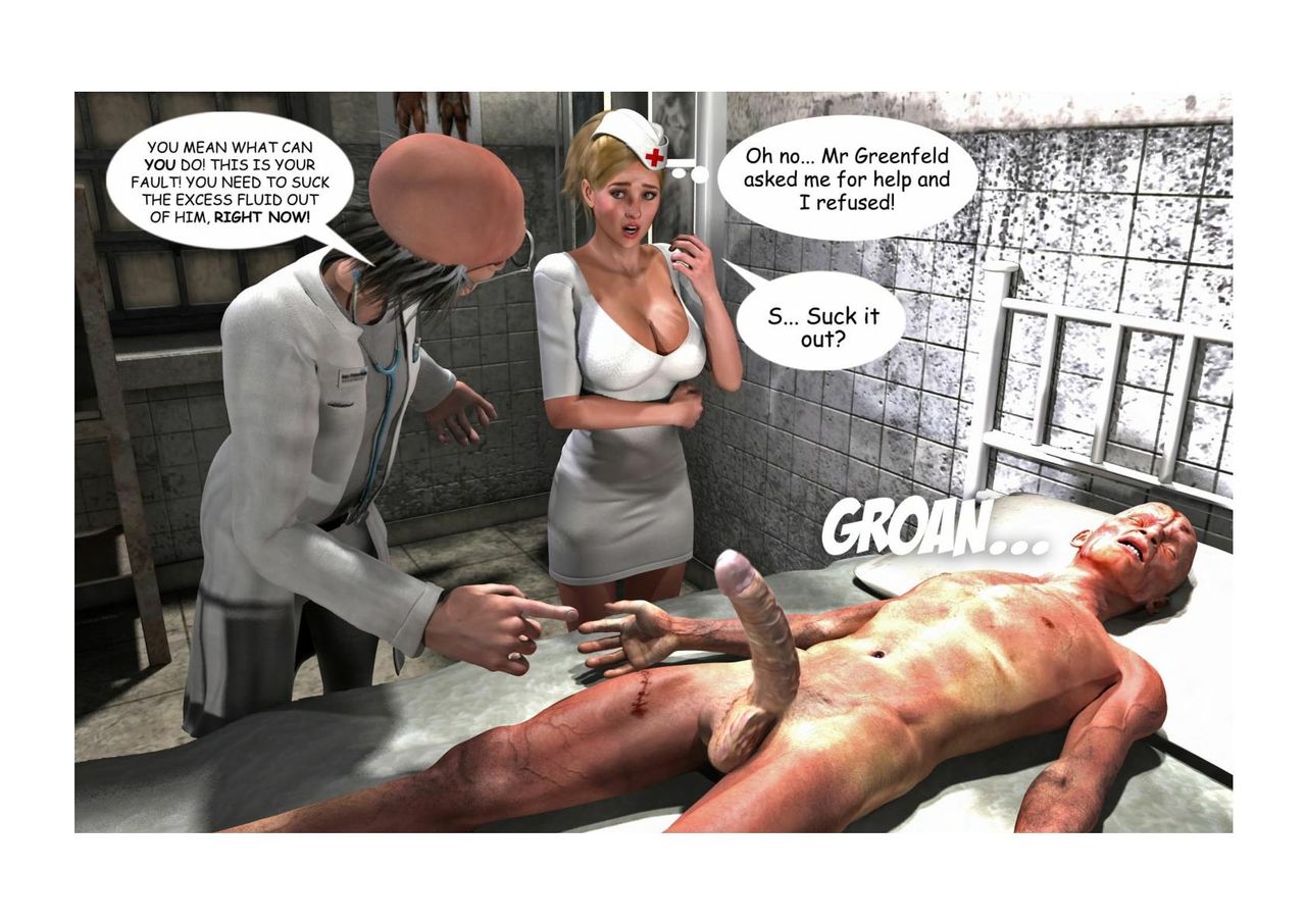 Fucking this freaky nurse while