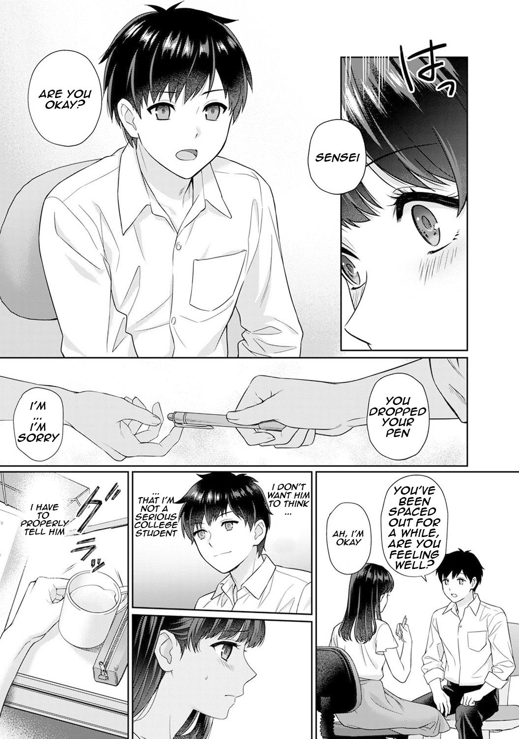 Read Yuyama Chika Sensei To Boku Ch English Comfy Pillows