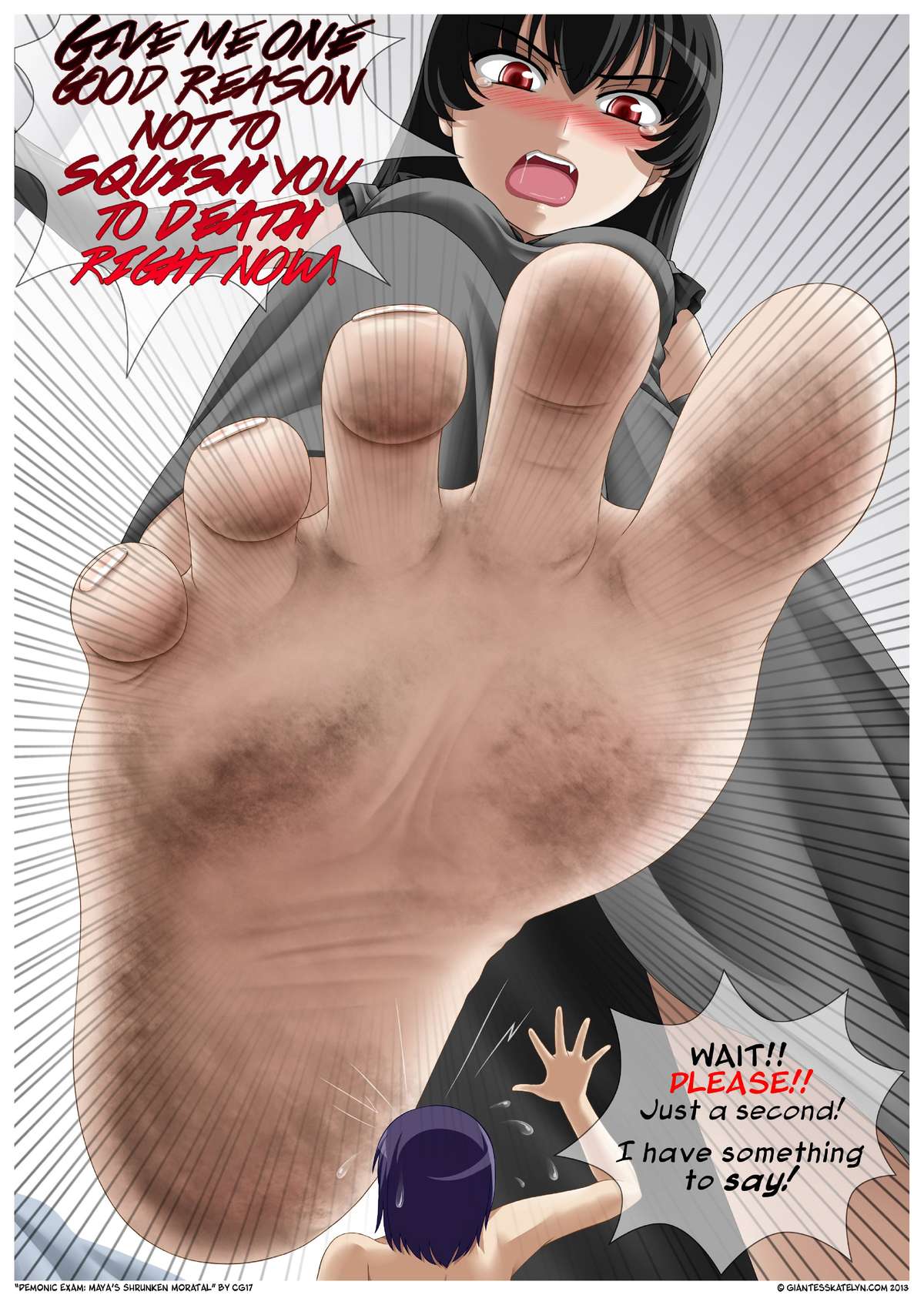 Read CG17 Demonic Exam 1 Maya S Shrunken Mortal Hentai Porns Manga