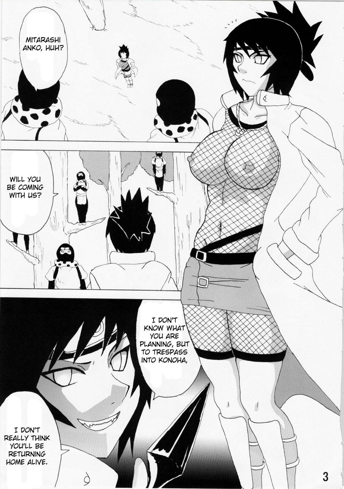 Read C Naruho Dou Naruhodo Mitarashi Anko Hon Naruto English Doujin Moe Hentai