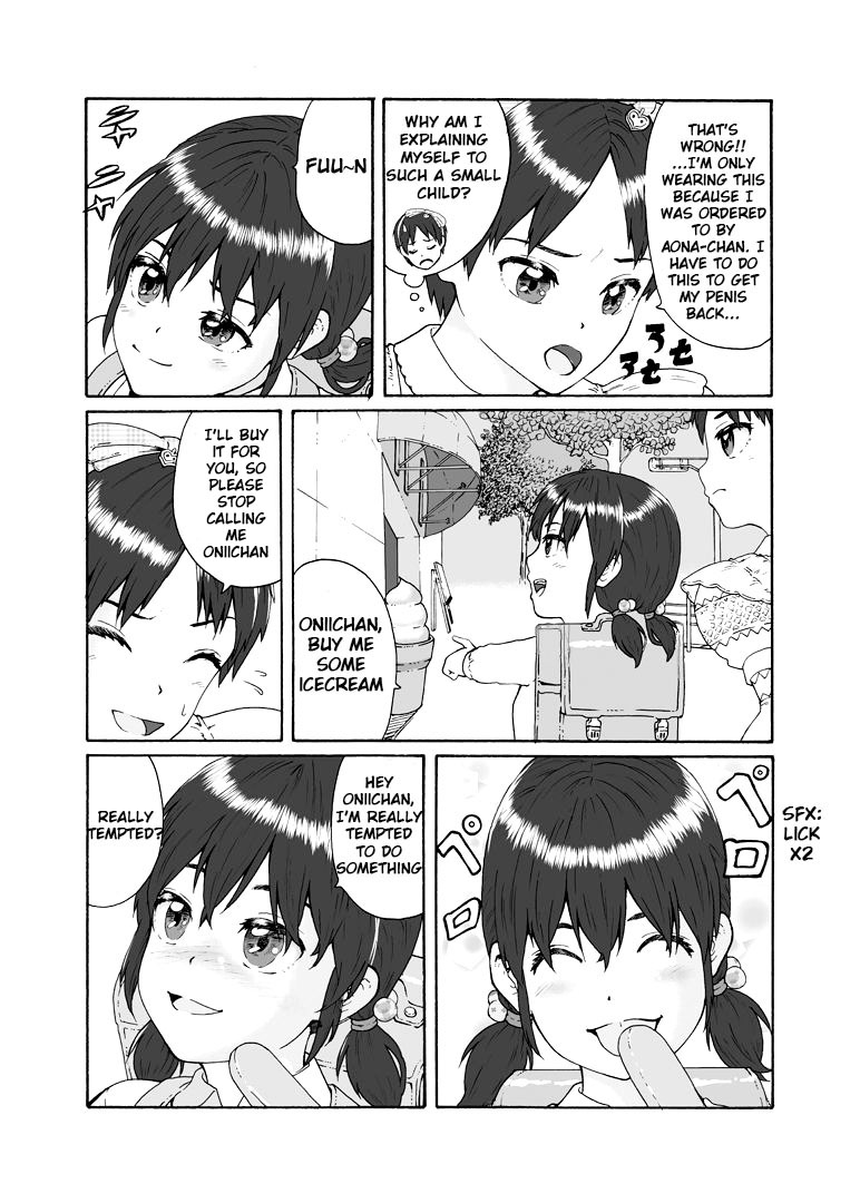 Read Chijoku An Futanari Sanshimai Wa Josou Shounen No Anal Ga Osuki