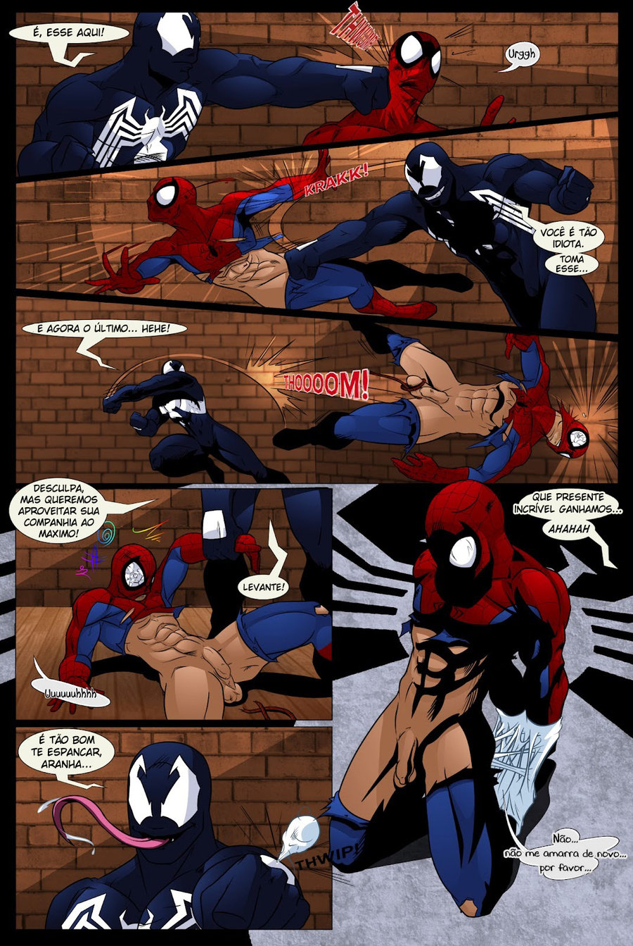 Read Evosapien Shooters Spider Man Venom Portuguese Br Hentai