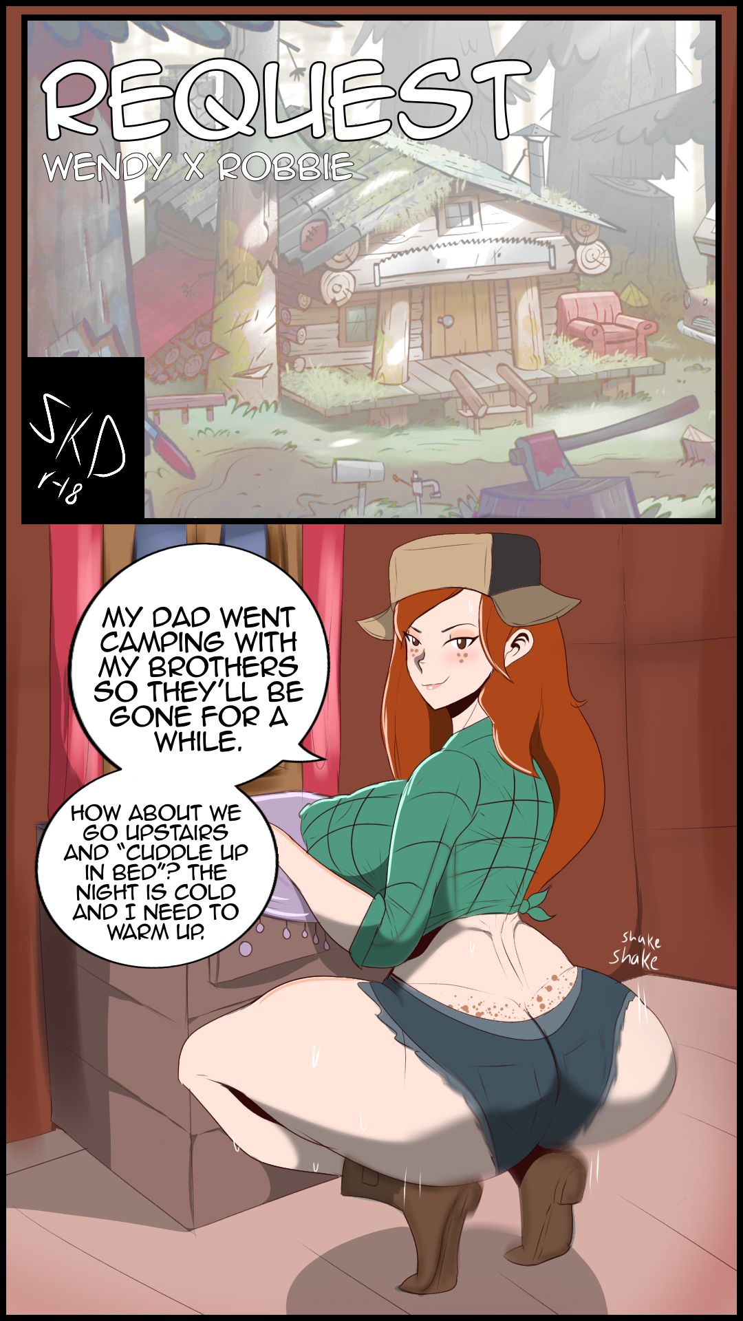 Read Skd Wendy Corduroy X Robbie Valentino Gravity Falls Hentai