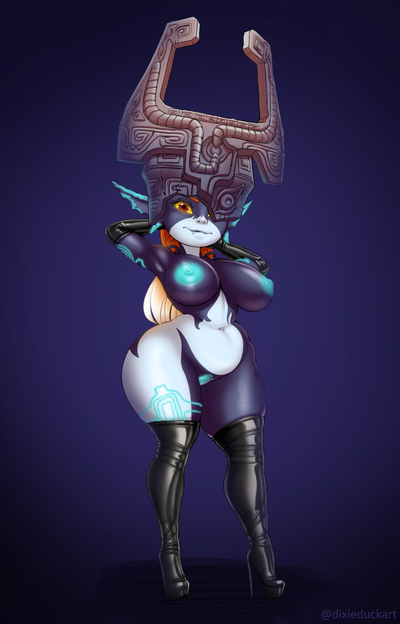 Read Dixieduckart Midna In Latex The Legend Of Zelda Hentai Porns