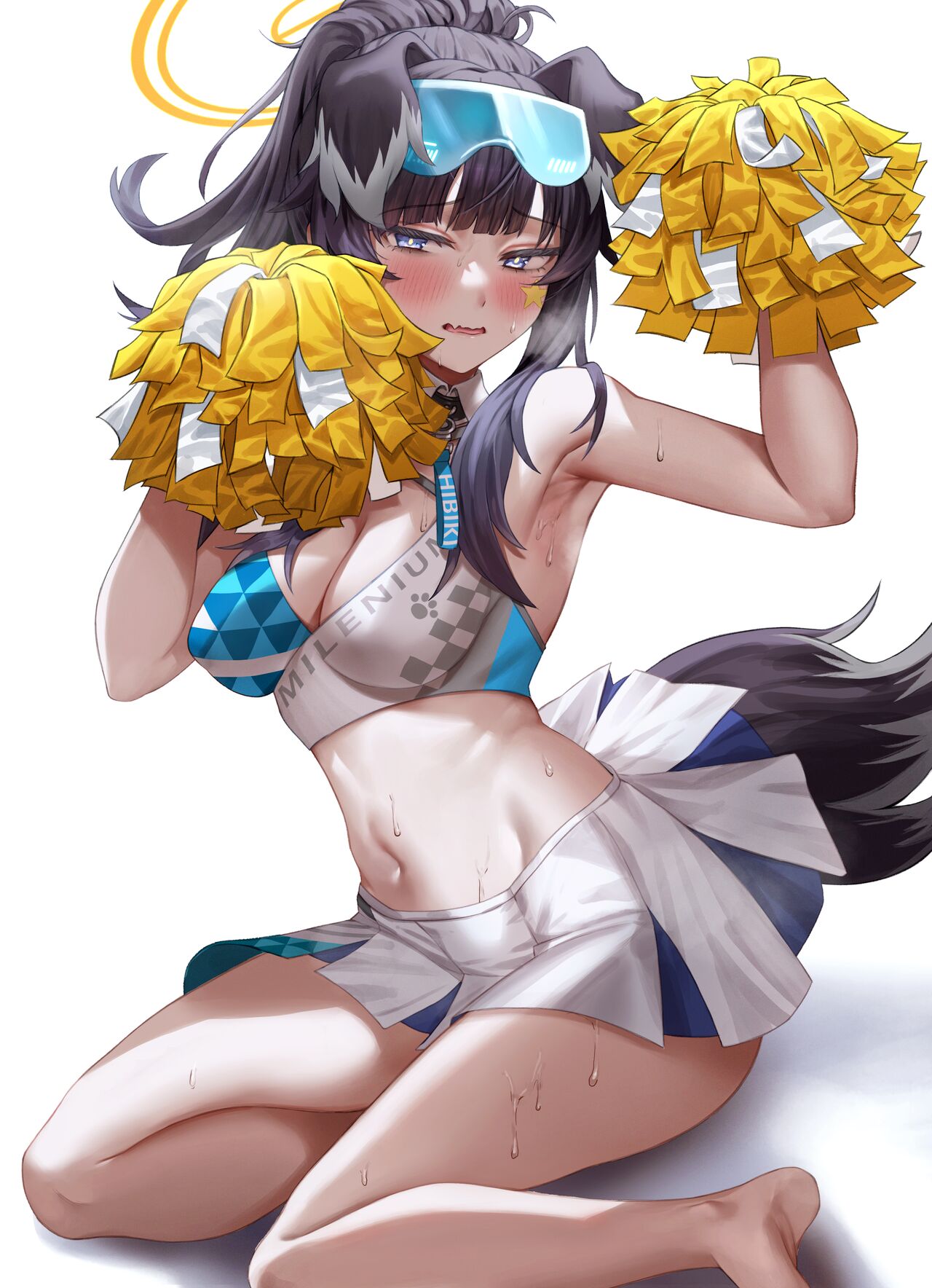 Read Nompang Nekozuka Hibiki Cheerleader Ver Blue Archive Hentai