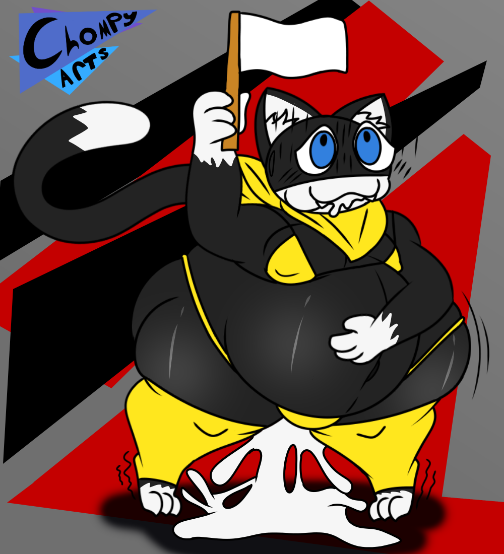 Rule 34 – 2023 anthro atlus belly big belly bikini bikini bottom bikini top biped black body black fur blue eyes bodily fluids bulge clothing cum cum from ass cum from mouth cum in ass cum in mouth cum inside cum through domestic cat excessive cum excessive genital fluids felid feline feline tail felis front view fur genital fluids grey background hand on stomach huge thighs ineffective clothing inflation inflation kerchief kionenarts leg warmers legwear male mammal megami tensei megami tensei persona morgana (persona) multicolored body multicolored fur navel neckerchief sega shaking simple background solo standing swimwear tail thick thighs tight clothing trembling tuxedo cat two tone body two tone fur white body white flag white fur wide hips yellow kerchief yellow neckerchief | 7880273