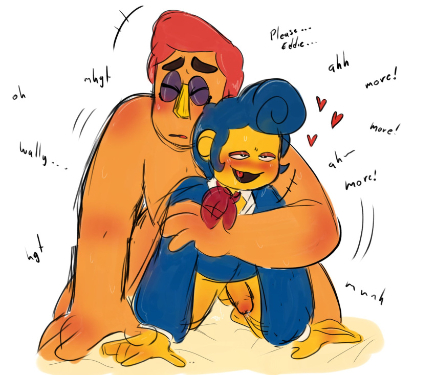 Rule 34 – anal sex eddie dear (welcome home) male/male male only size difference wally darling (welcome home) welcome home (puppet show) yaoi | 7847878