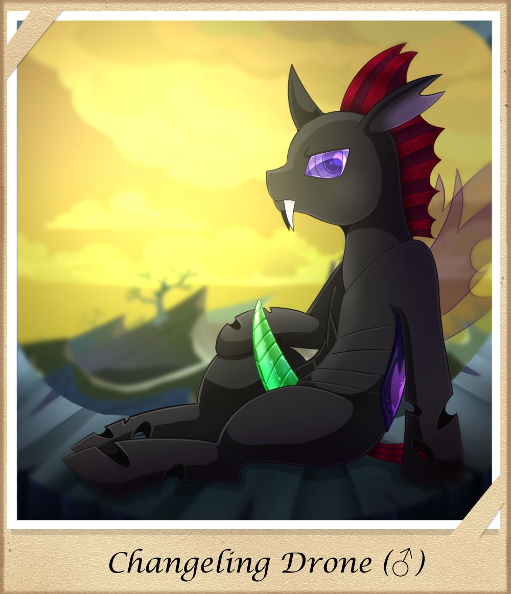 Rule 34 – arthropod balls changeling erection fangs fin friendship is magic furry genitals green penis hasbro head fin horn looking at viewer male my little pony outside penis pharynx (mlp) pointy penis purple eyes solo spiral penis teeth vavacung vein yellow sky | 8029382