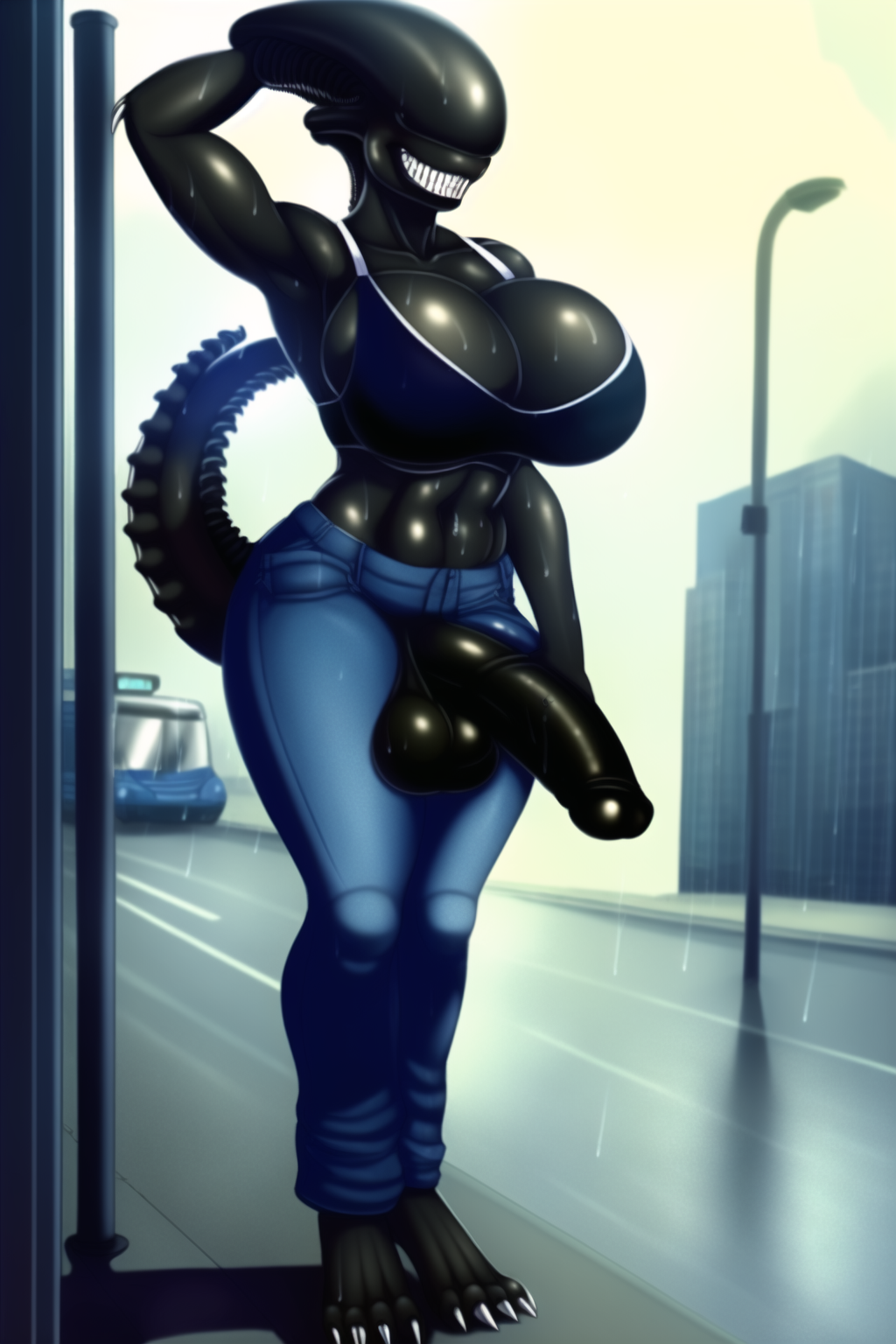 Rule 34 – 1futa 4 toes abs ai generated alien alien (franchise) alien futanari alien girl alien humanoid alien only anthro armpit armpits arms up athletic athletic futanari ball balls ballsack barefoot barely clothed belly belly button big ass big balls big breasts big butt big muscles big penis black body bra bus bus stop claws clothing dangling testicles dark skin dickgirl dripping erect penis erection eyeless feet fit futa only futanari genitals grin gynomorph hairless happy huge balls huge breasts humanoid humanoid hands humanoid only intersex inviting jeans low hanging balls low hanging testicles mommy mommy kink muscles muscular muscular futanari muscular thighs nai diffusion nails no humans not furry pants penis outside penis through fly presenting presenting balls presenting breasts presenting penis rain raining saggy balls seductive seductive look seductive smile sharp teeth shiny shiny skin showing breasts showing off six pack skimpy smile smooth skin solo stable diffusion standing tail tall teeth teeth showing thick thighs thighs tight clothing tight fit toe claws toenails toes wet wet body wet skin wide hips xenomorph xenomorph queen zipper zipper down | 8051177