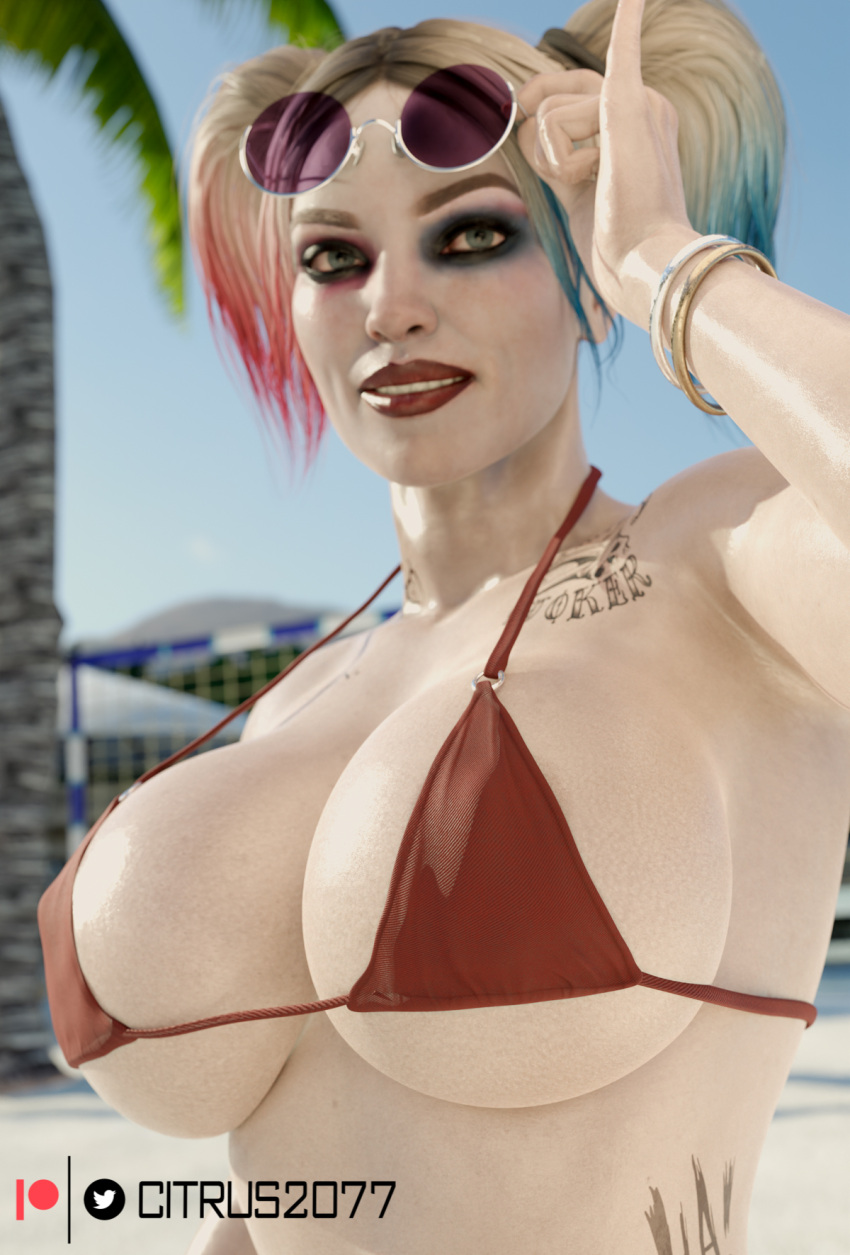 Huge Boob Hentai Harley Quinn - Rule 34 - 1girls 3d Abs Absurd Res Ass Beach Big Ass Big Breasts Bikini  Blonde Hair Breasts Citrus2077 Dc Dc Comics Female Female Only Harley Quinn  Harley Quinn (injustice) Hi Res